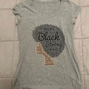 Black love shirt